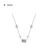 Rainbow Orbit Necklace
