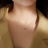 Rainbow Orbit Necklace