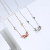 Rainbow Orbit Necklace