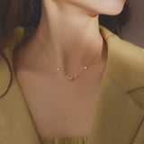 Rainbow Orbit Necklace