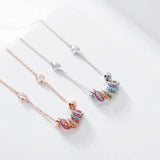 Rainbow Orbit Necklace