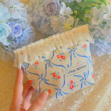 Blossom Ruffle Pouch