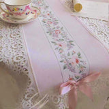 Cottage Bloom Lace Runner