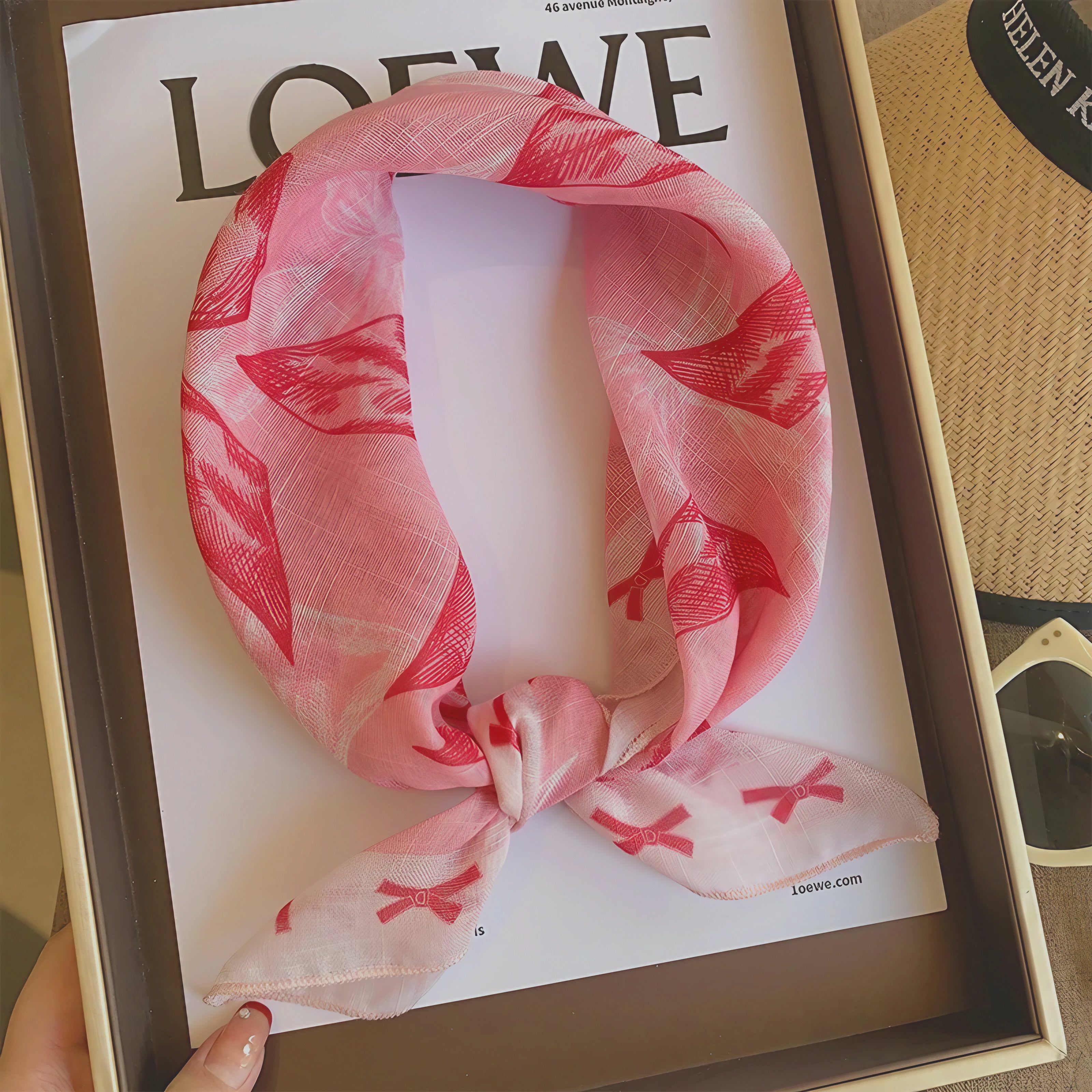 Soft Garden Scarf
