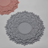 Rococo Lace Relief Coasters