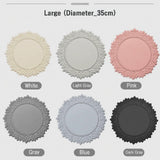 Rococo Lace Relief Coasters