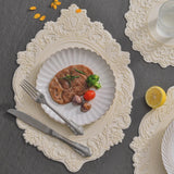 Rococo Lace Relief Coasters