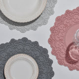 Rococo Lace Relief Coasters