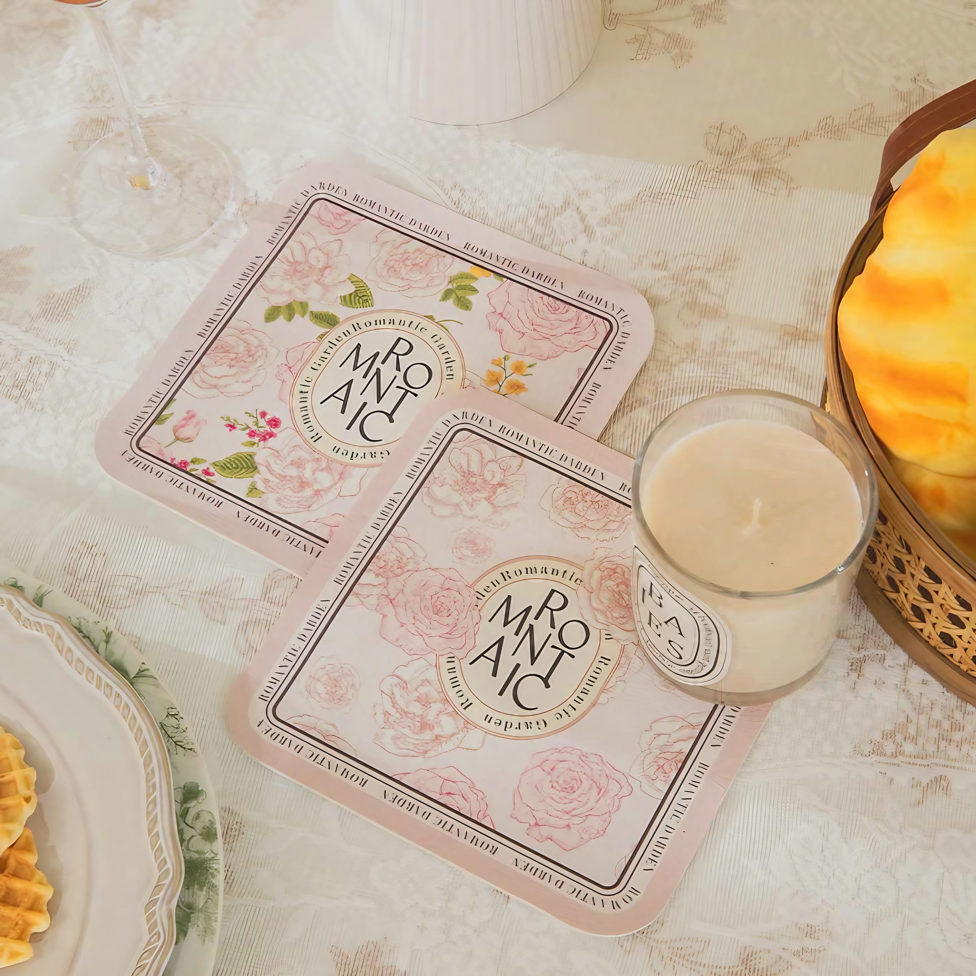 Romantic Bloom Coasters