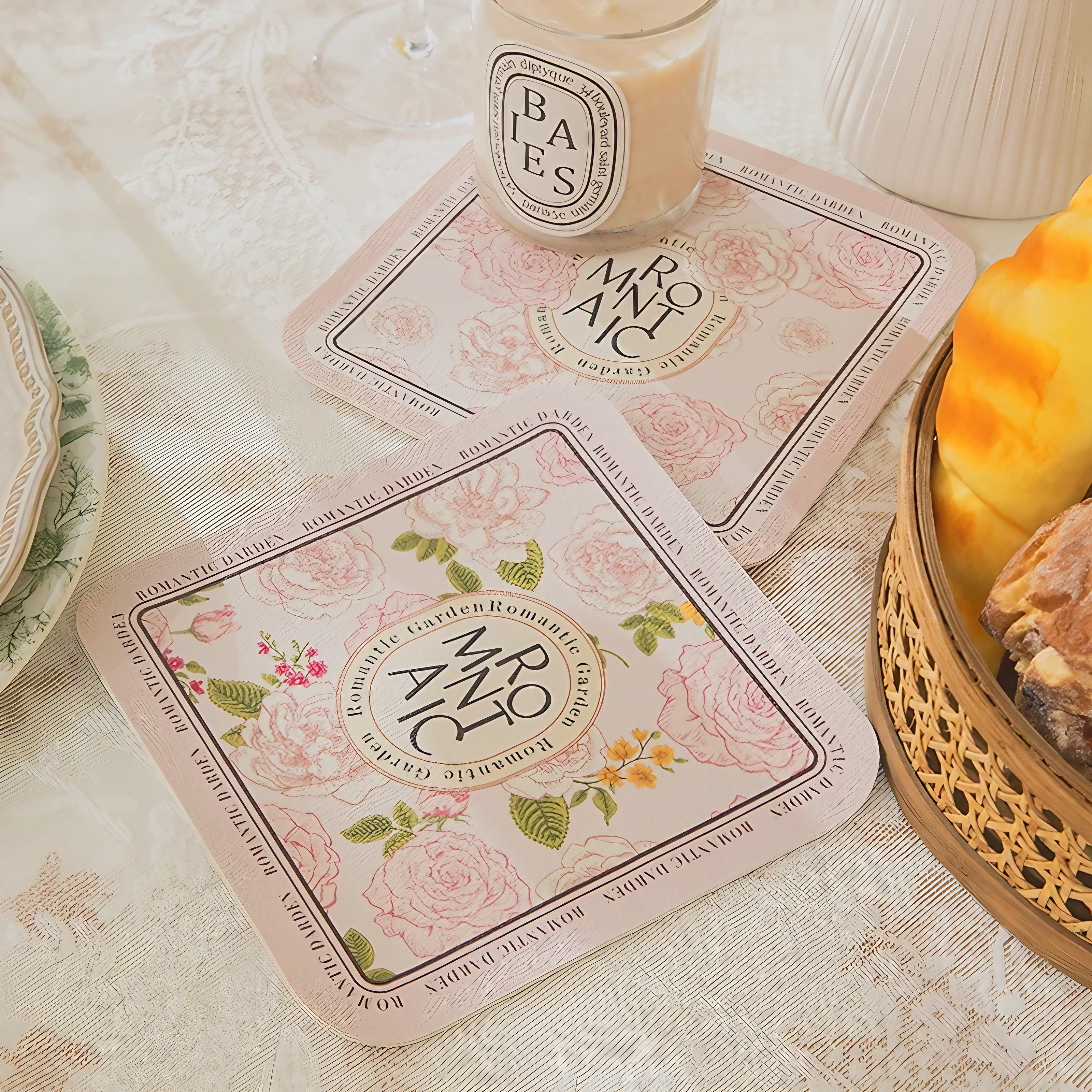 Romantic Bloom Coasters