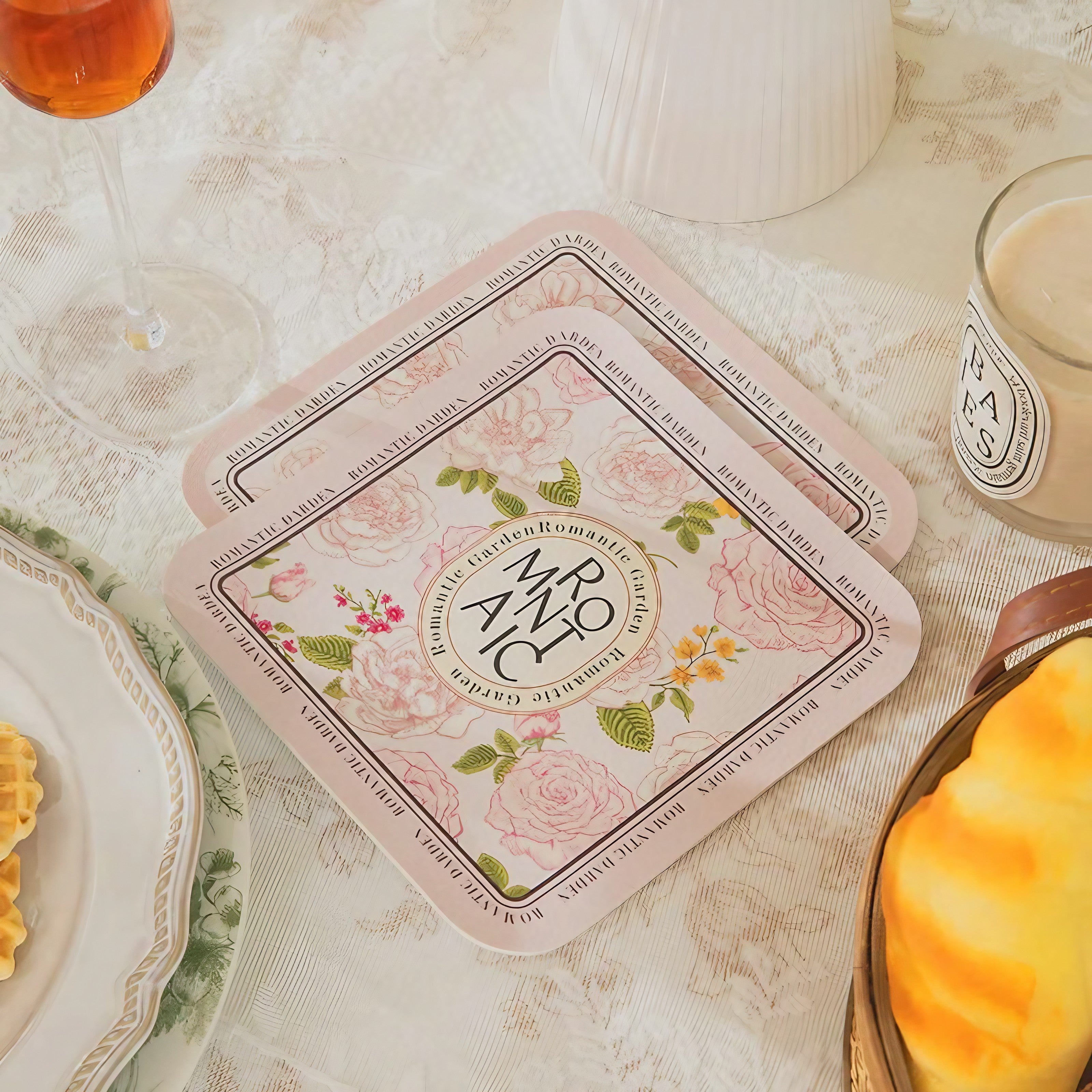 Romantic Bloom Coasters