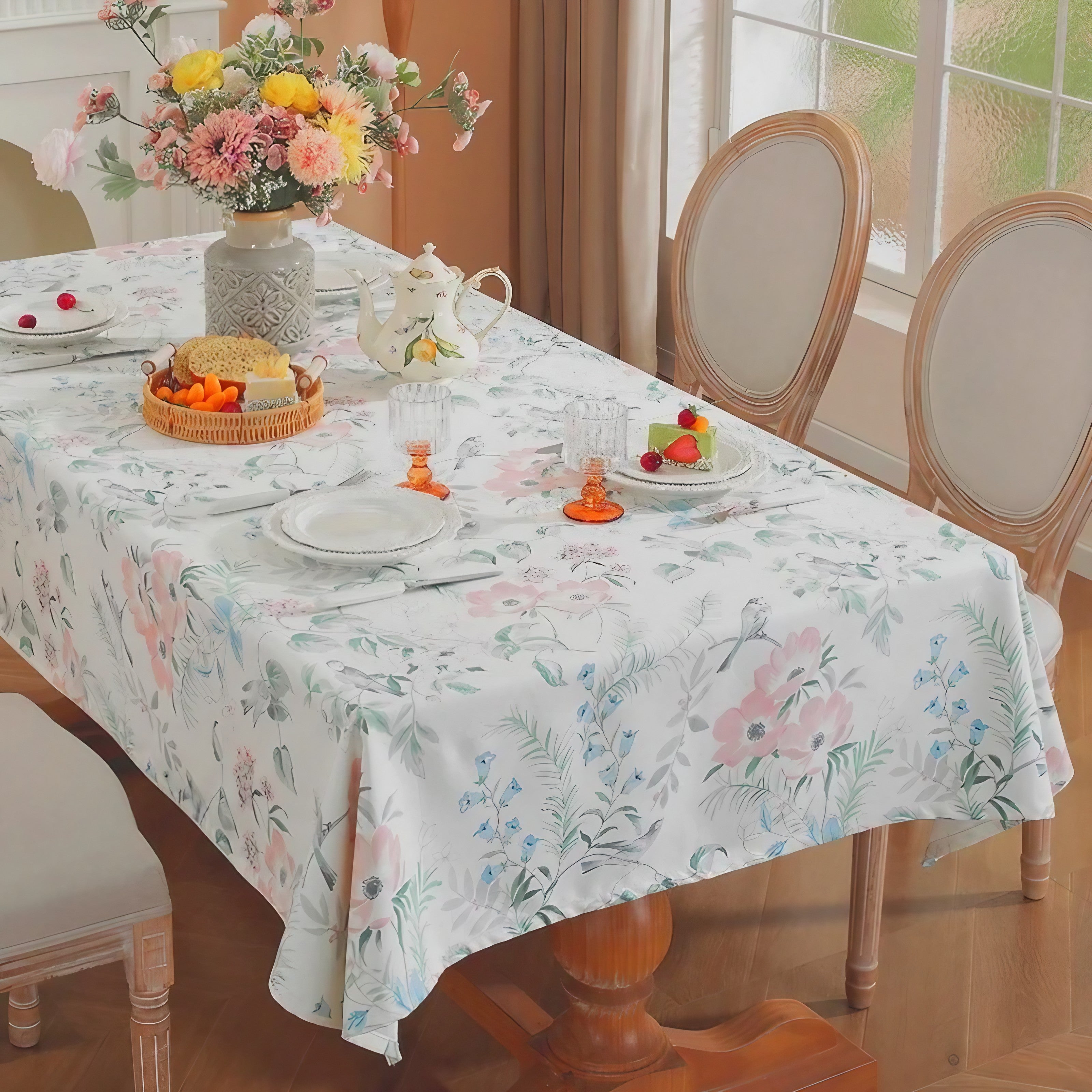Romantic Garden Tablecloth