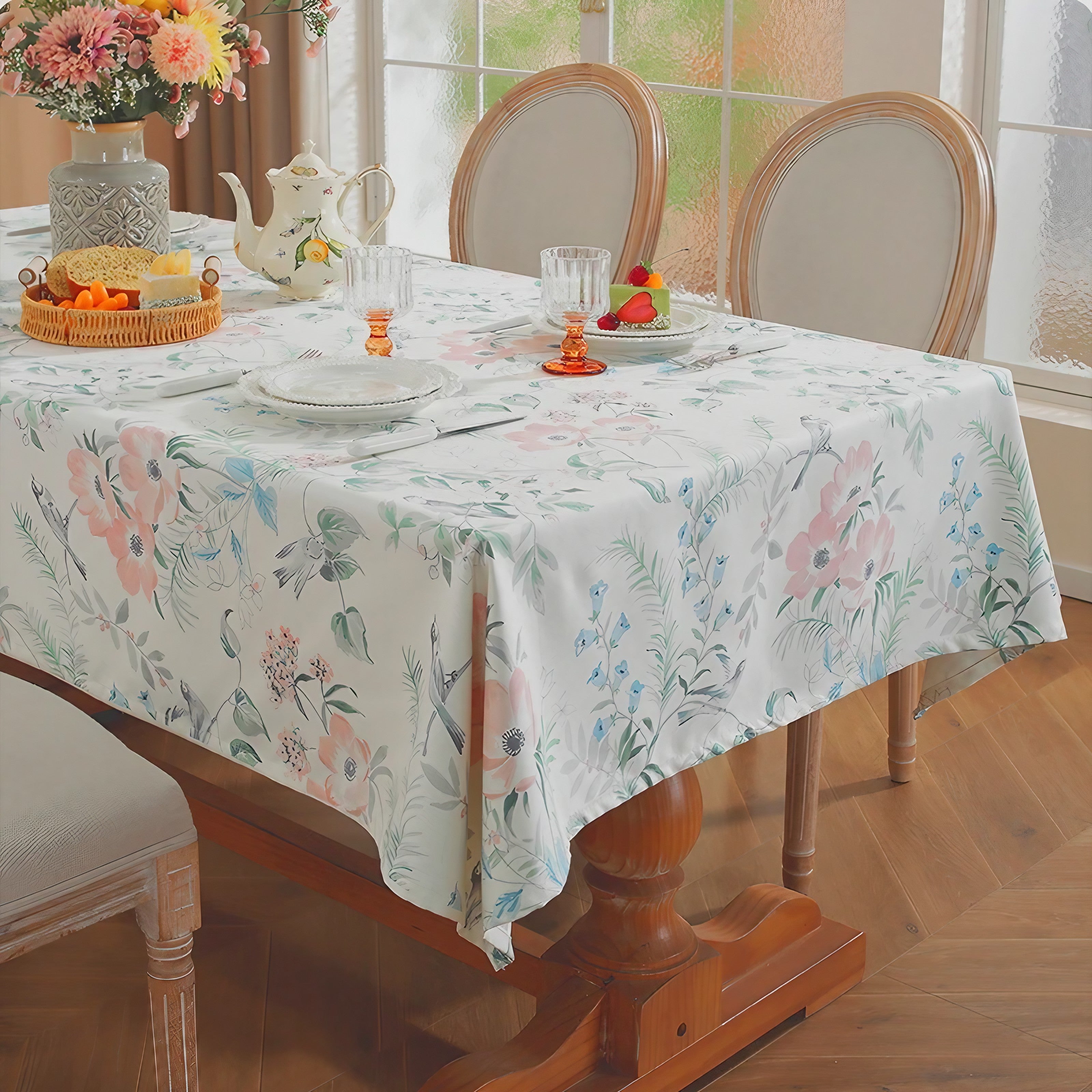 Romantic Garden Tablecloth