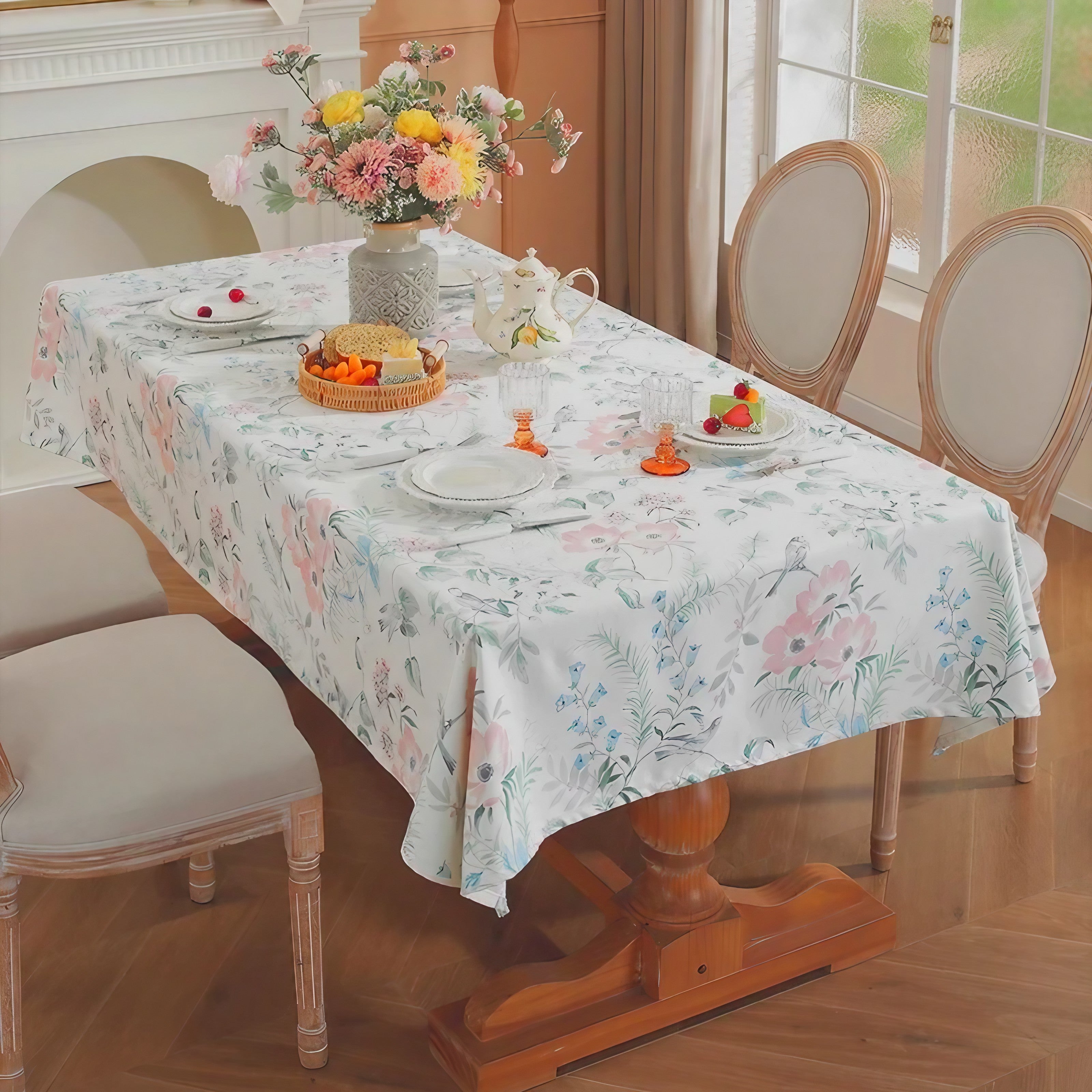 Romantic Garden Tablecloth