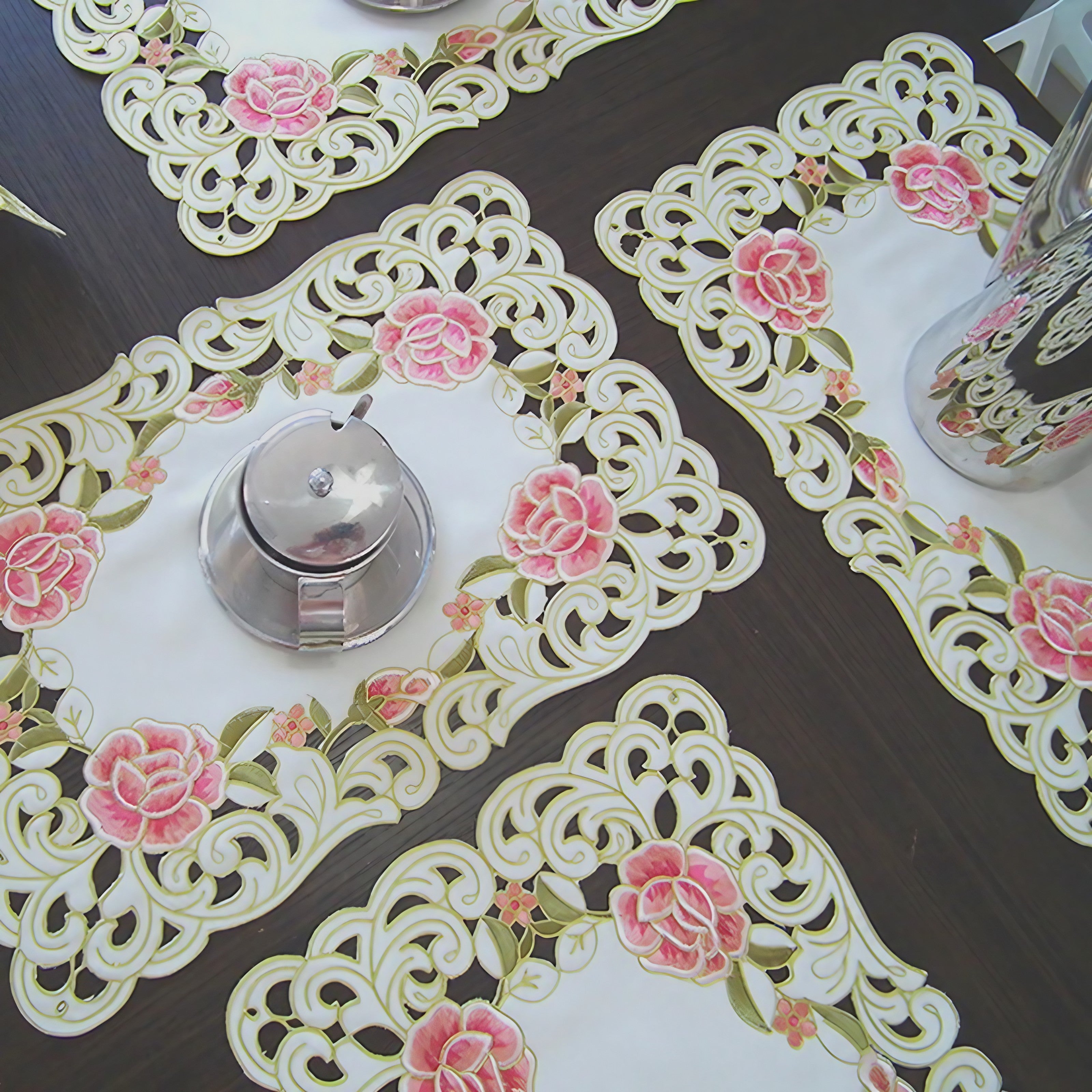 Romantic Noir Rose Placemats