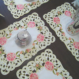 Romantic Noir Rose Placemats