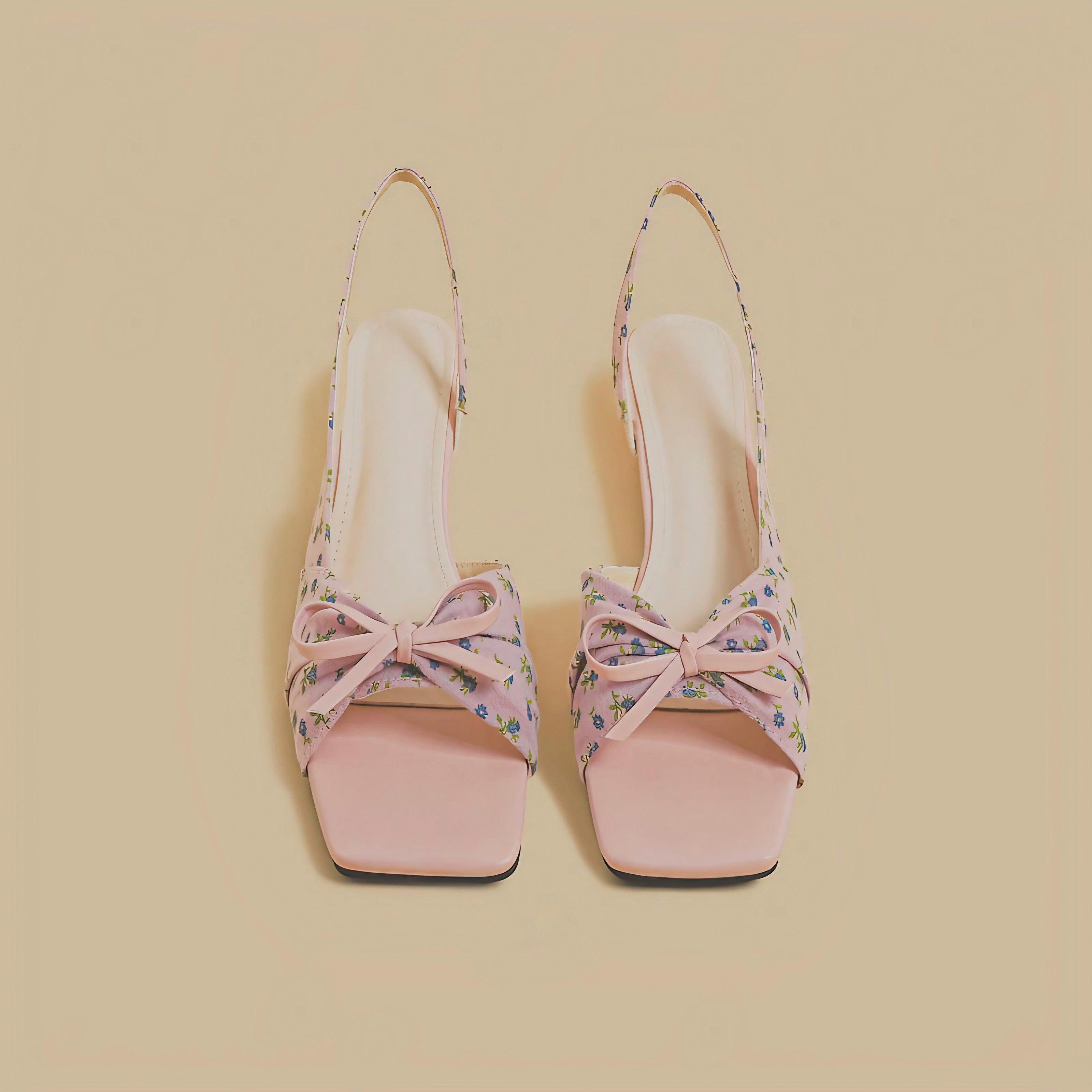 Rosalie Garden Bow Slingbacks