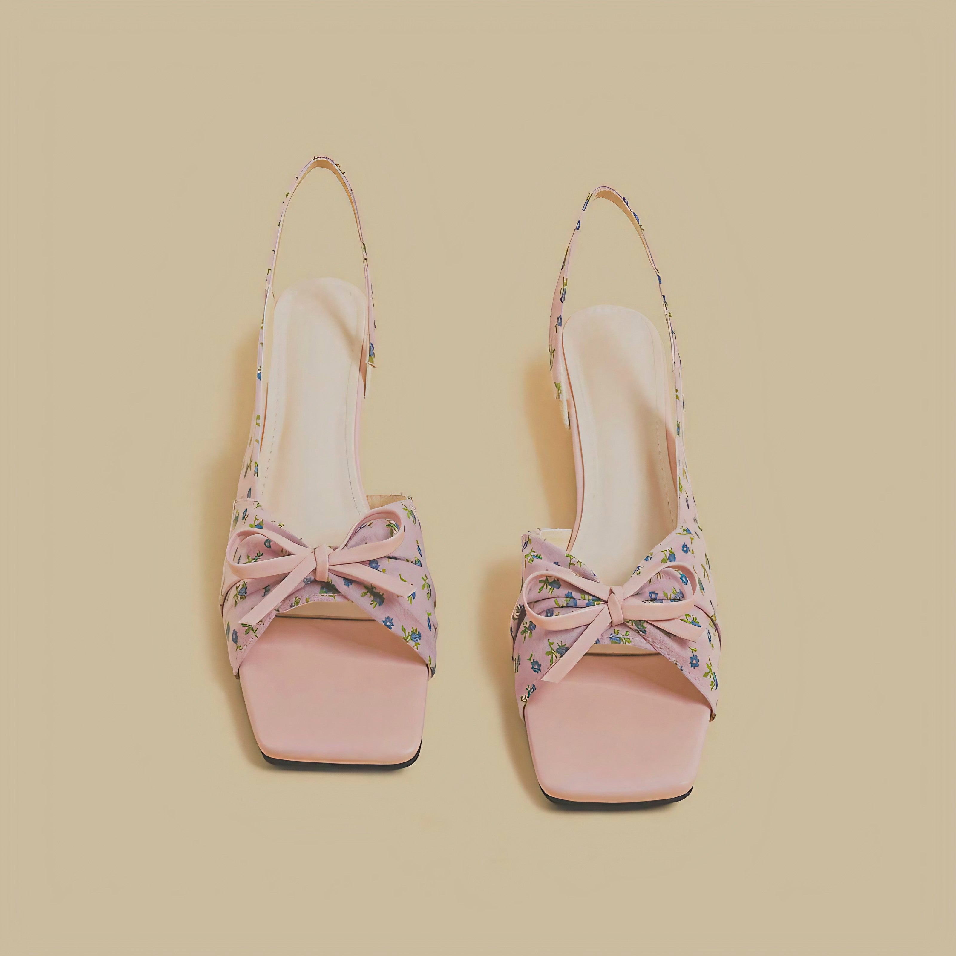 Rosalie Garden Bow Slingbacks