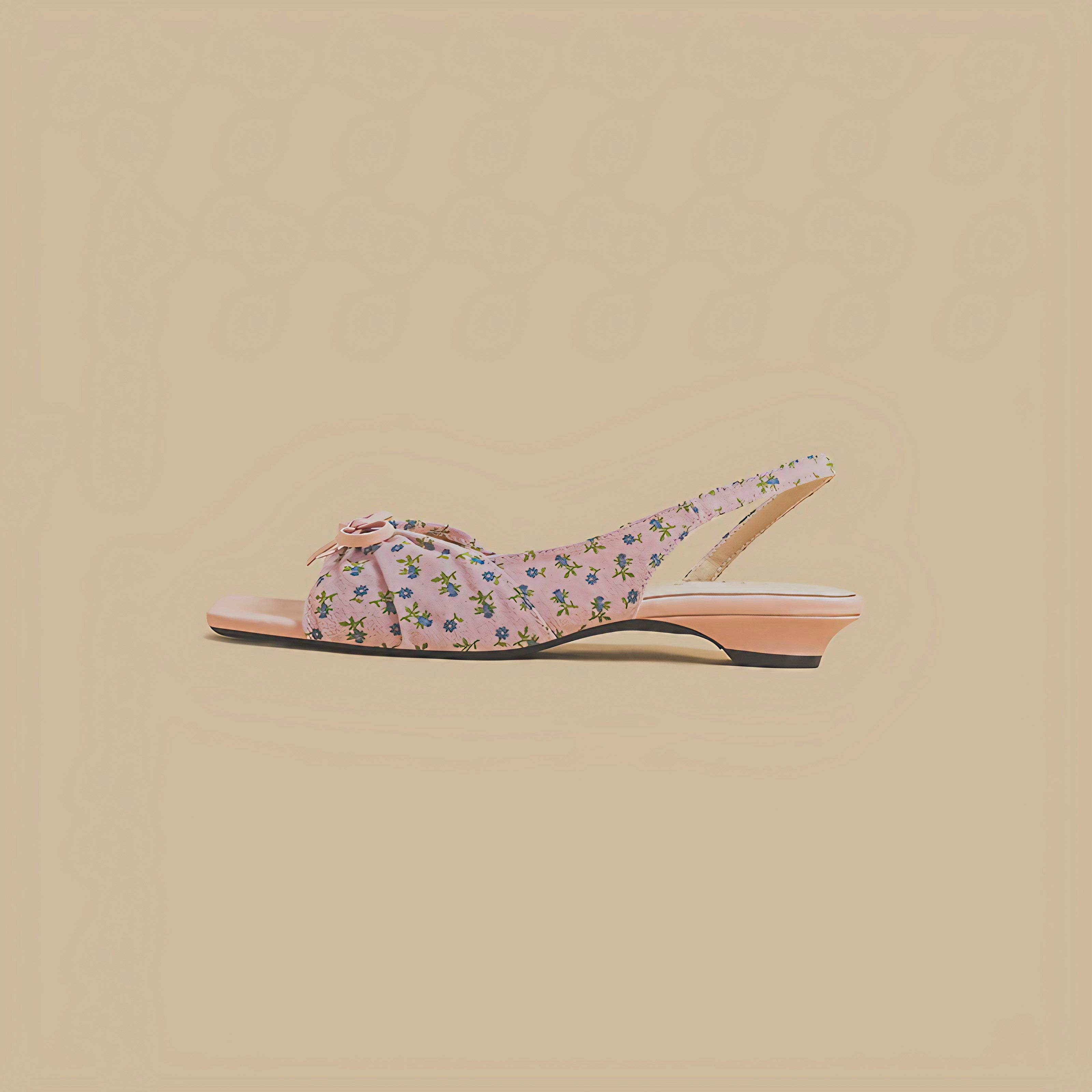 Rosalie Garden Bow Slingbacks