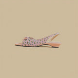 Rosalie Garden Bow Slingbacks