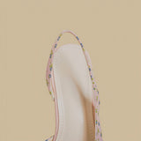 Rosalie Garden Bow Slingbacks