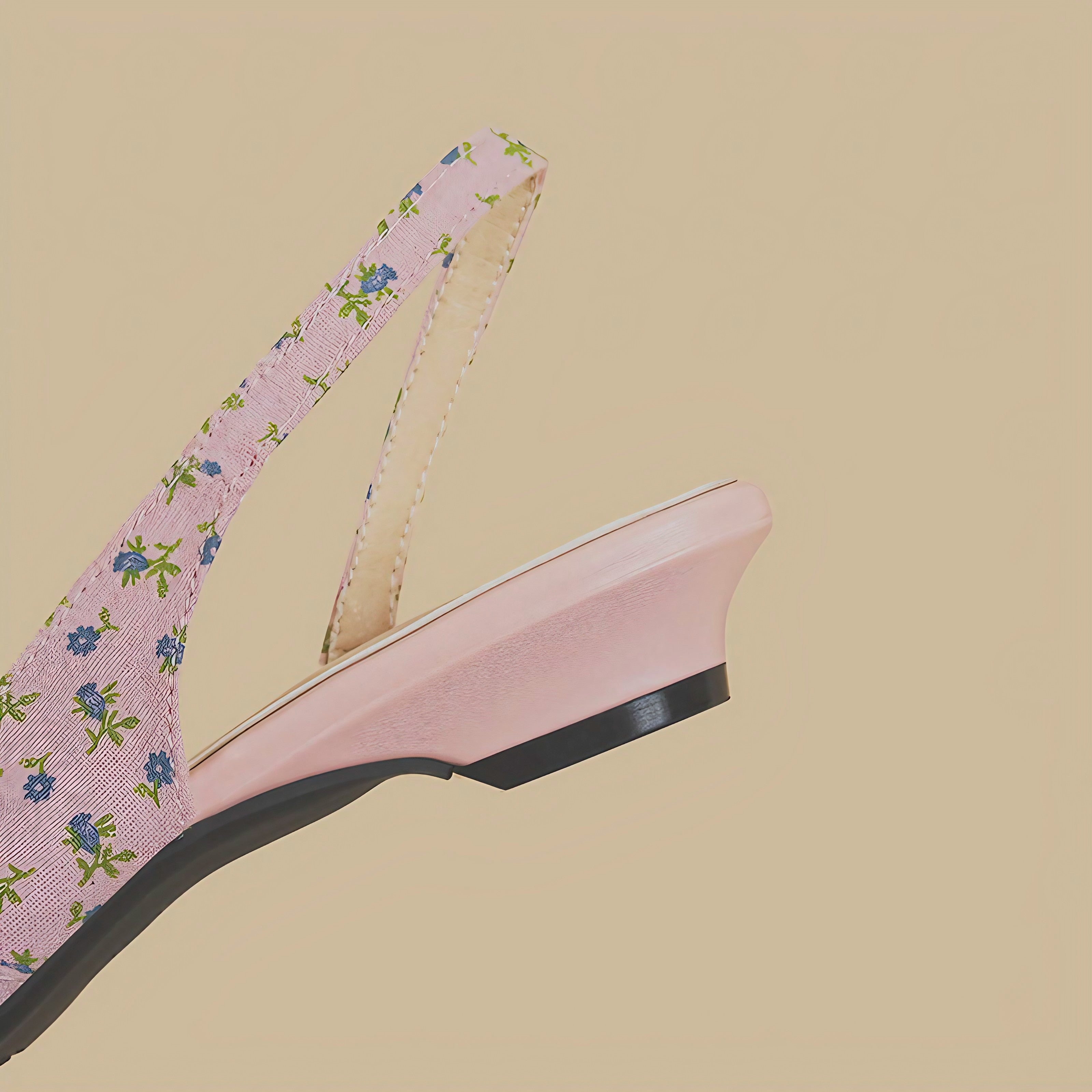 Rosalie Garden Bow Slingbacks
