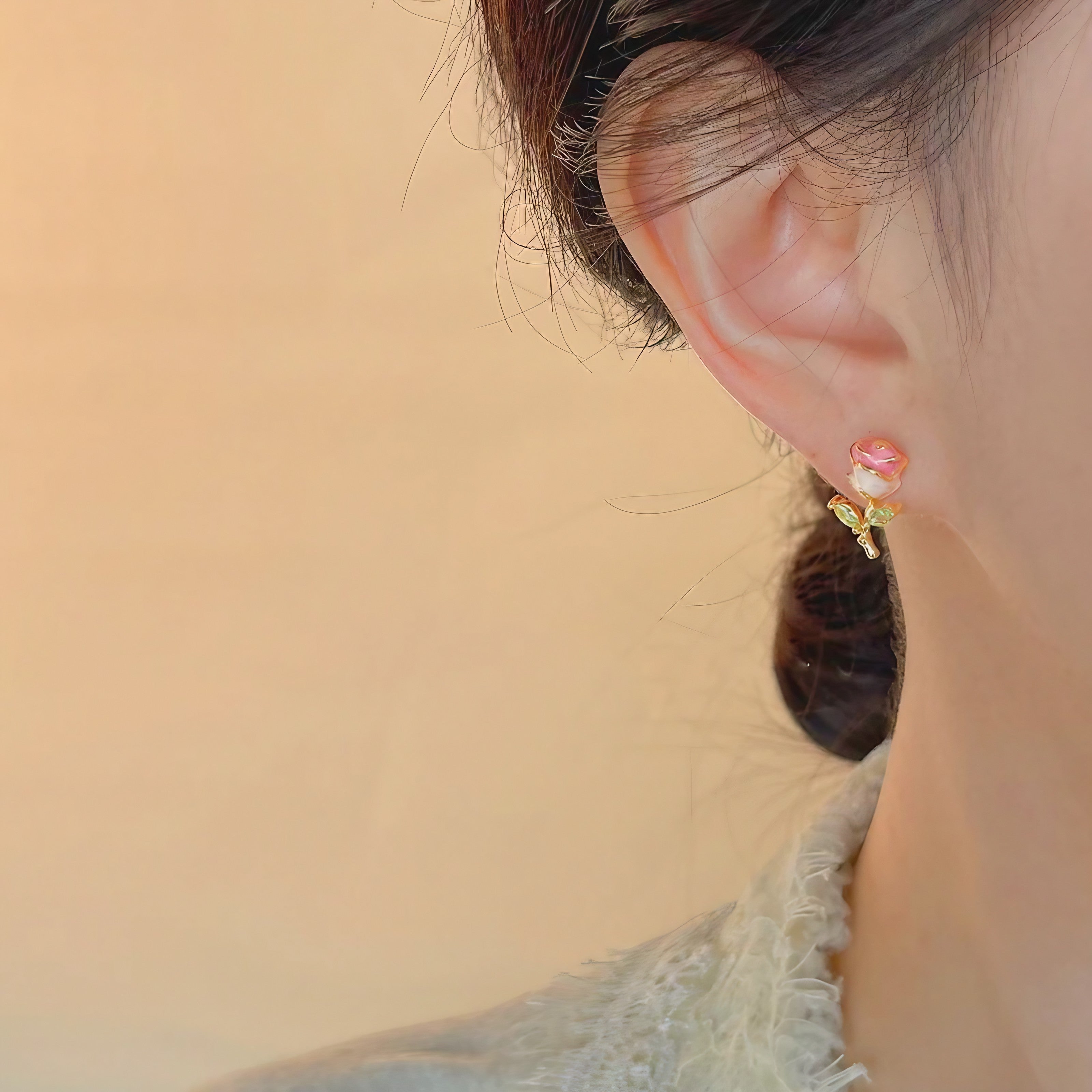 Rose Bloom Earrings