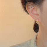 Rose Bloom Earrings