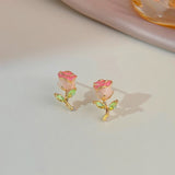 Rose Bloom Earrings