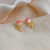 Rose Bloom Earrings