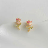 Rose Bloom Earrings