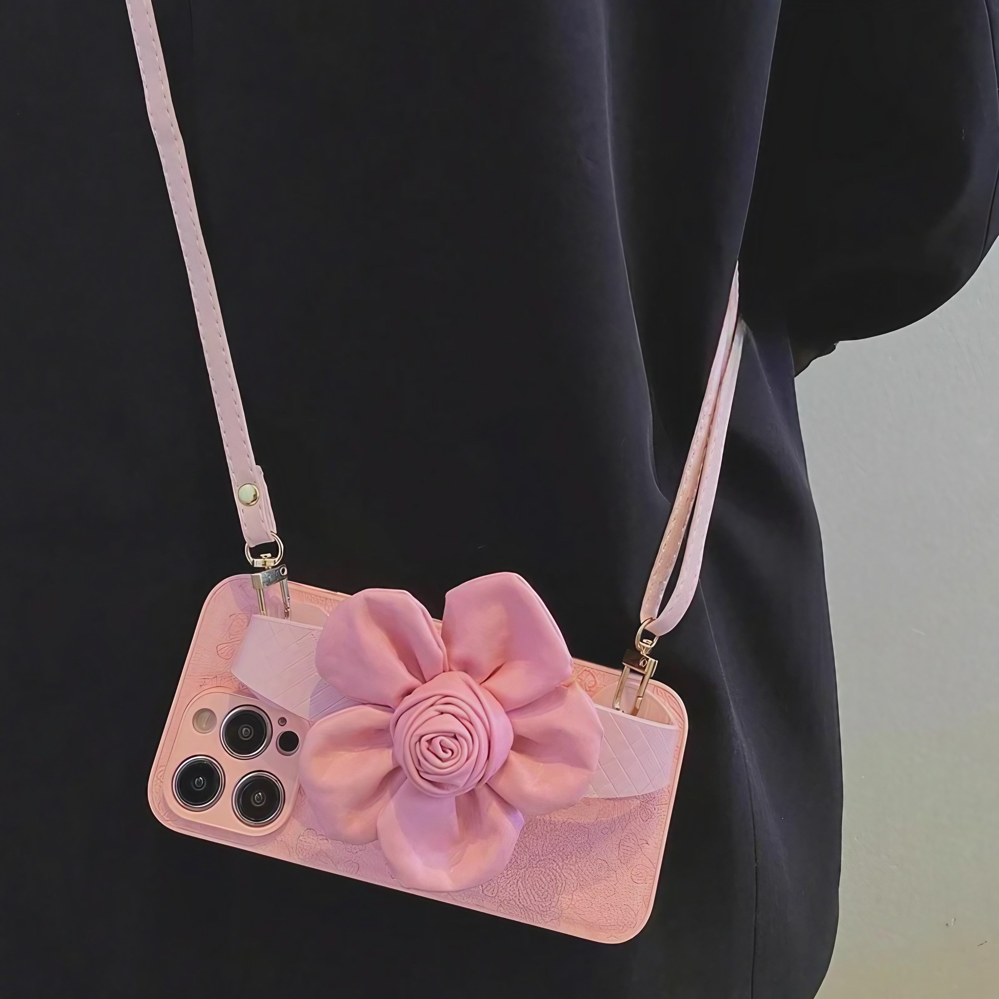 Rose Bloom Strap Case