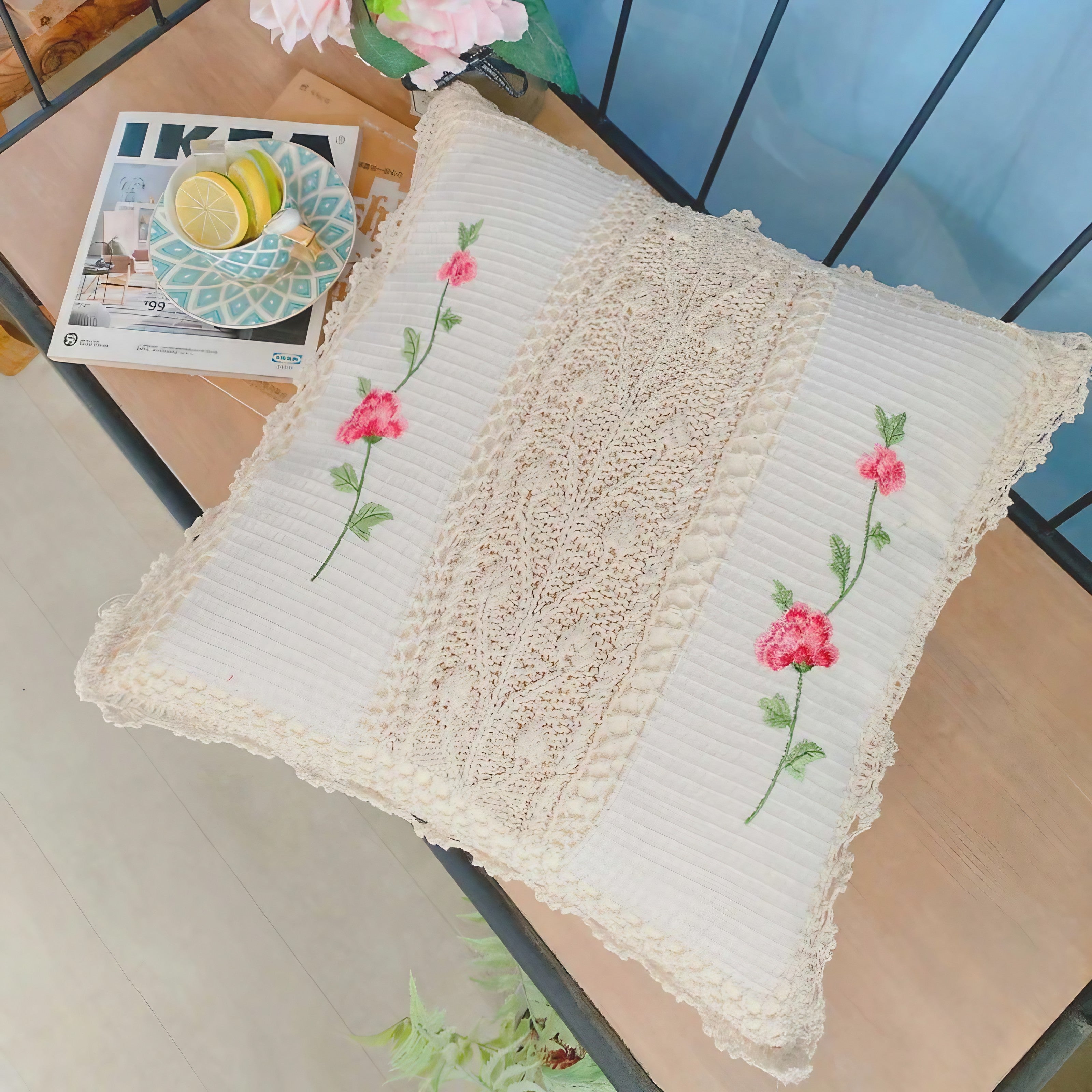 Heirloom Blossom Cushion Covers