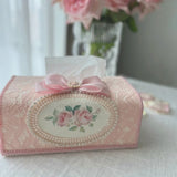 Rose Pearl Tissue Box