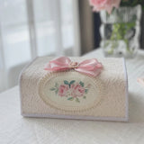 Rose Pearl Tissue Box