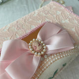 Rose Pearl Tissue Box