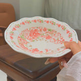 Rose Petal Bloom Serving Bowl