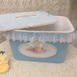Rose Veil Lace Storage Box
