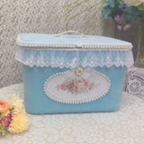Rose Veil Lace Storage Box