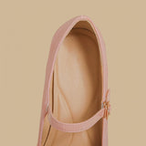 Rose Velvet Charm Shoes