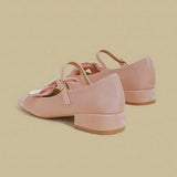 Rose Velvet Charm Shoes