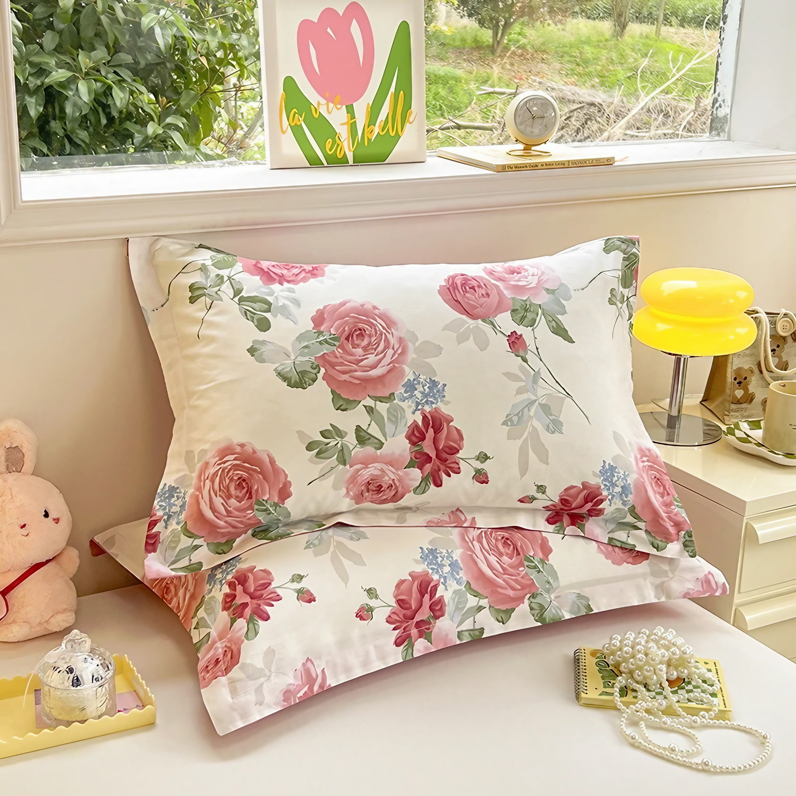 Rose Whimsy Pillowcase