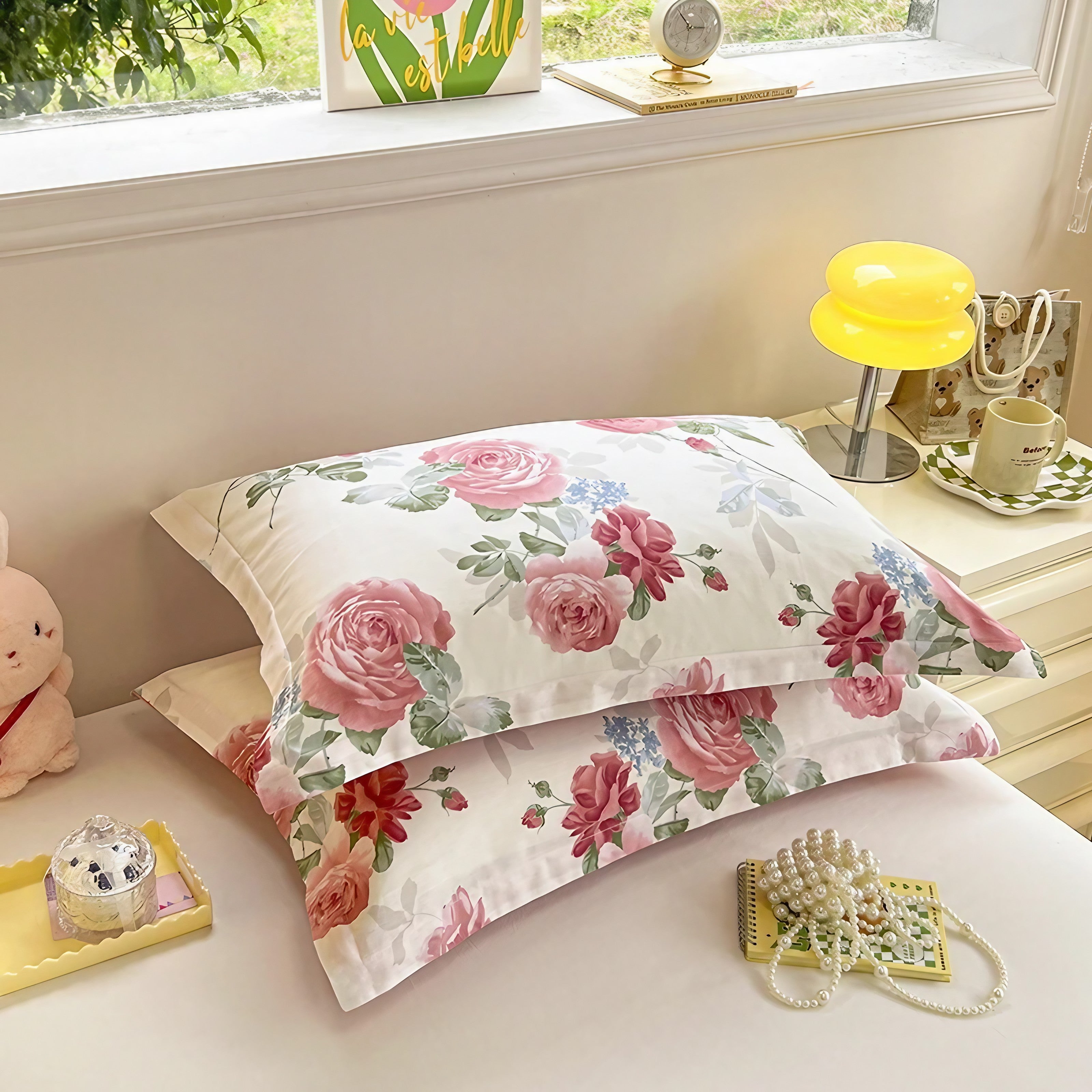 Rose Whimsy Pillowcase