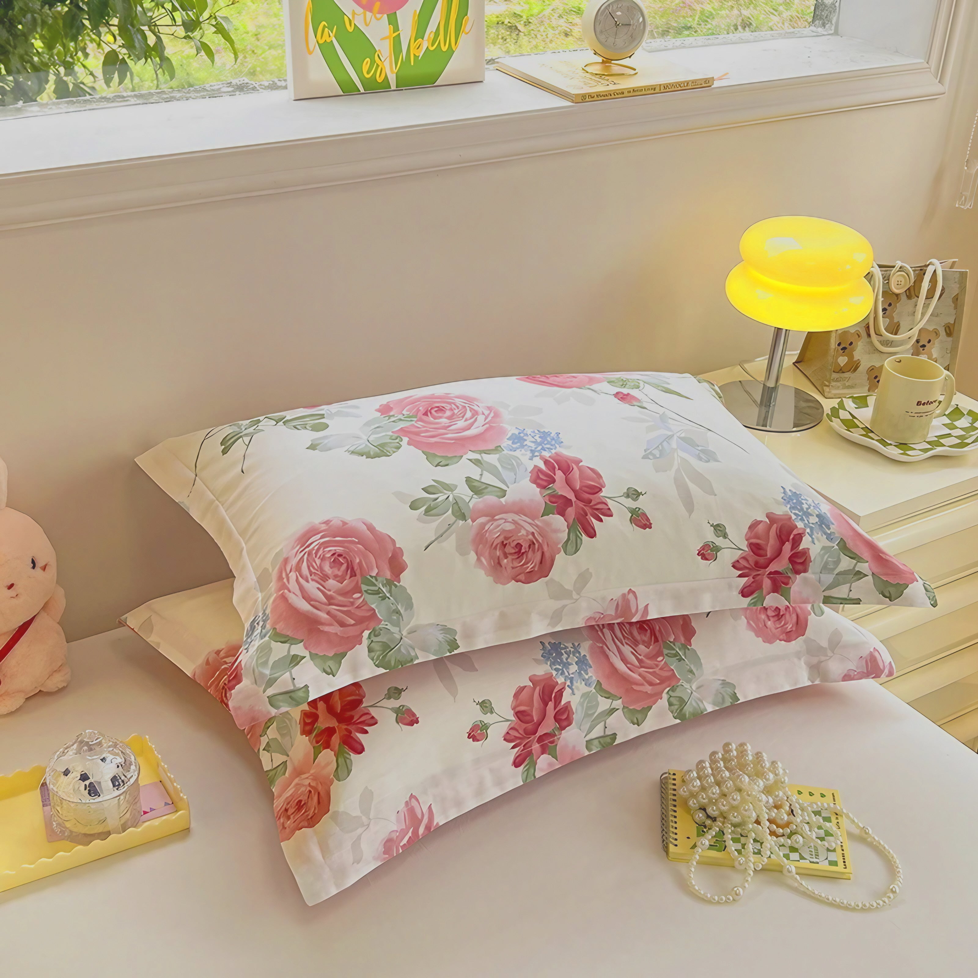 Rose Whimsy Pillowcase