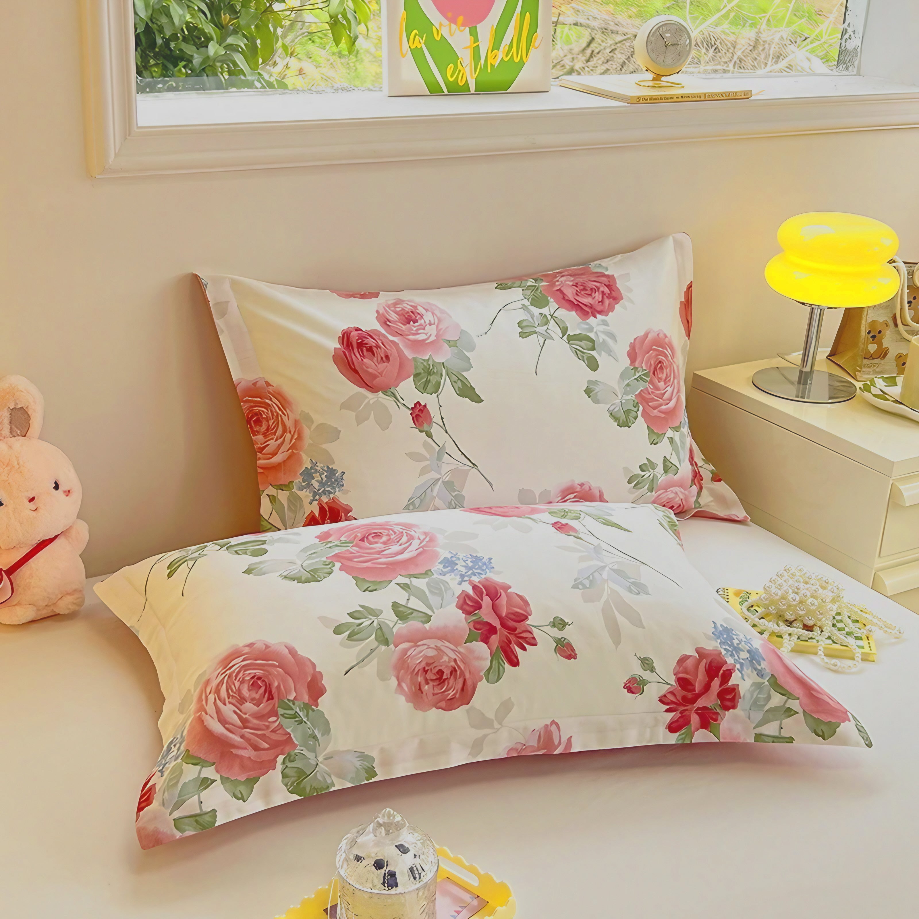 Rose Whimsy Pillowcase