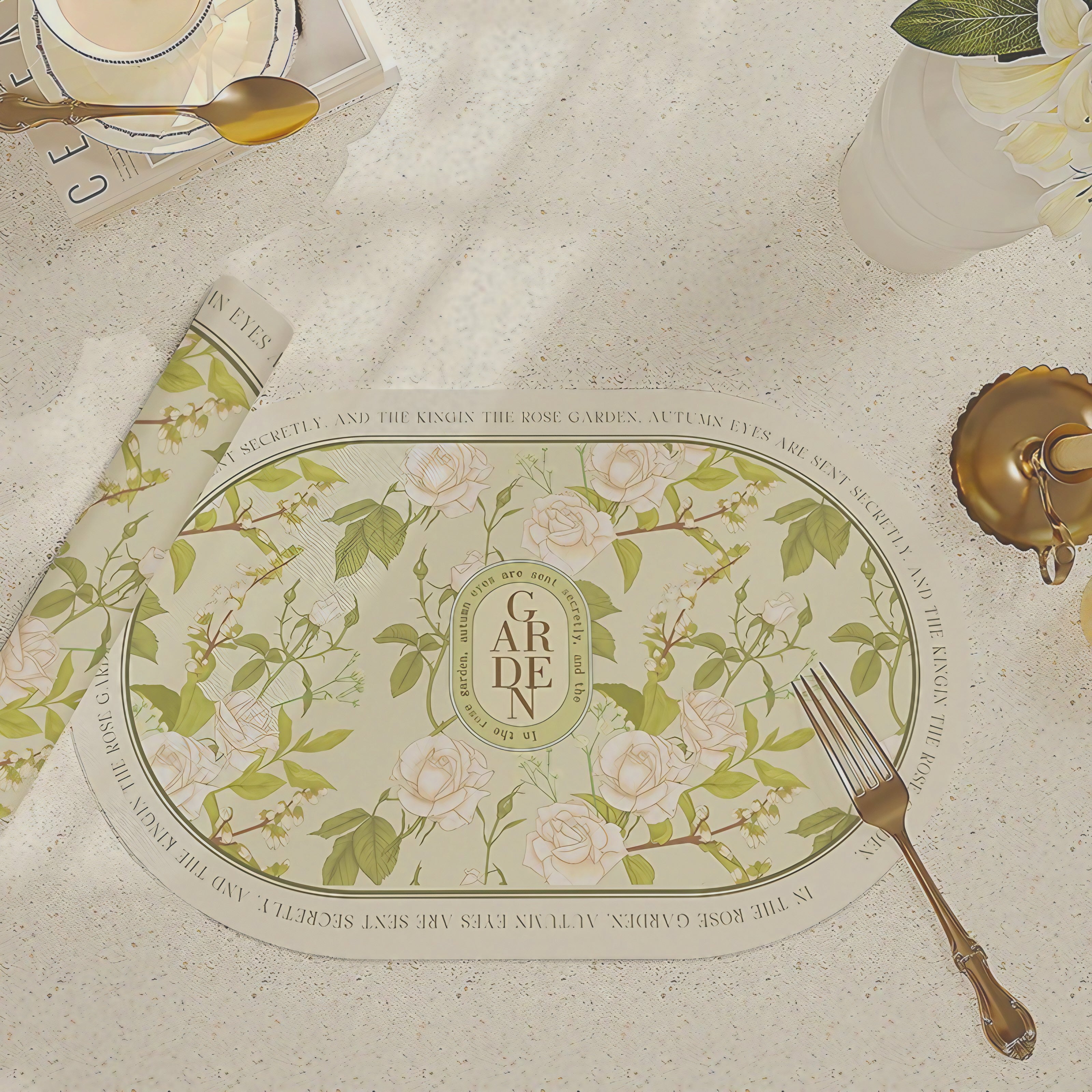 Rose Whisper Placemats