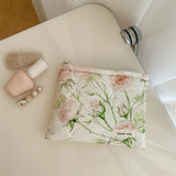 Watercolor Bloom Pouch