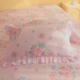 Sweet Pink Peony Pillowcase