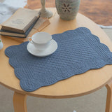 Roseate Quilted Scalloped Coaster