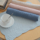 Roseate Quilted Scalloped Coaster